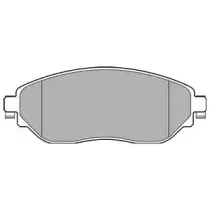 LP3143 DELPHI Комплект тормозных колодок, дисковый тормоз