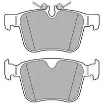 LP3167 DELPHI Комплект тормозных колодок, дисковый тормоз