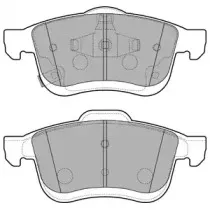 LP3220 DELPHI Комплект тормозных колодок, дисковый тормоз