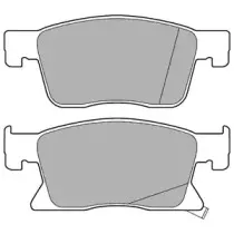 LP3237 DELPHI Комплект тормозных колодок, дисковый тормоз