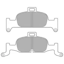 LP3239 DELPHI Комплект тормозных колодок, дисковый тормоз