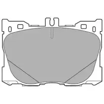 LP3276 DELPHI Комплект тормозных колодок, дисковый тормоз