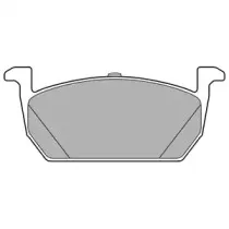 LP3287 DELPHI Комплект тормозных колодок, дисковый тормоз