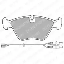 LP906 DELPHI Комплект тормозных колодок, дисковый тормоз