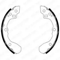 LS1918 DELPHI Комплект тормозных колодок