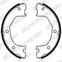 LS1919 DELPHI Комплект тормозных колодок, стояночная тормозная система