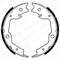 LS1999 DELPHI Комплект тормозных колодок, стояночная тормозная система
