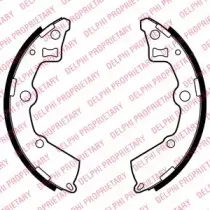 LS2005 DELPHI Комплект тормозных колодок