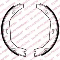 LS2006 DELPHI Комплект тормозных колодок, стояночная тормозная система