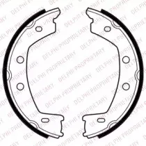 LS2030 DELPHI Комплект тормозных колодок, стояночная тормозная система