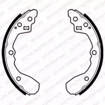 LS2060 DELPHI Комплект тормозных колодок