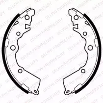 LS2068 DELPHI Комплект тормозных колодок