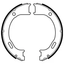 LS2076 DELPHI Комплект тормозных колодок, стояночная тормозная система