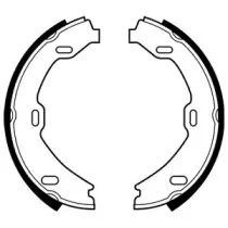 LS2084 DELPHI Комплект тормозных колодок, стояночная тормозная система