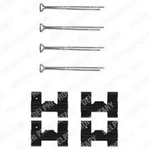 LX0023 DELPHI Комплектующие, колодки дискового тормоза