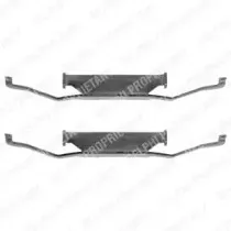 LX0074 DELPHI Комплектующие, колодки дискового тормоза