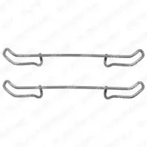 LX0076 DELPHI Комплектующие, колодки дискового тормоза