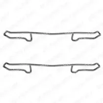 LX0108 DELPHI Комплектующие, колодки дискового тормоза