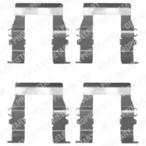 LX0171 DELPHI Комплектующие, колодки дискового тормоза