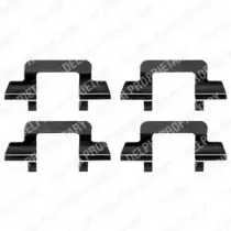 LX0365 DELPHI Комплектующие, колодки дискового тормоза