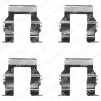 LX0367 DELPHI Комплектующие, колодки дискового тормоза