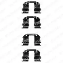 LX0372 DELPHI Комплектующие, колодки дискового тормоза