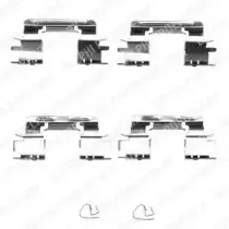 LX0385 DELPHI Комплектующие, колодки дискового тормоза
