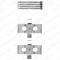 LX0393 DELPHI Комплектующие, колодки дискового тормоза