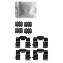 LX0581 DELPHI Комплектующие, колодки дискового тормоза