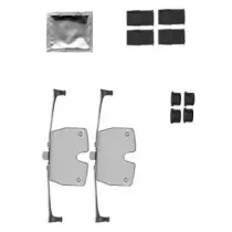 LX0587 DELPHI Комплектующие, колодки дискового тормоза