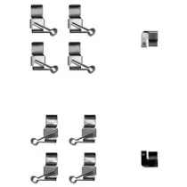 LX0611 DELPHI Комплектующие, колодки дискового тормоза