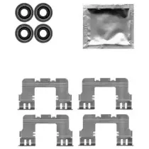 LX0617 DELPHI Комплектующие, колодки дискового тормоза