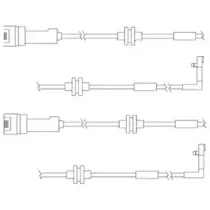 LZ0146 DELPHI Контрольный контакт, контроль слоя тормозных колодок