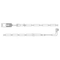 LZ0177 DELPHI Контрольный контакт, контроль слоя тормозных колодок