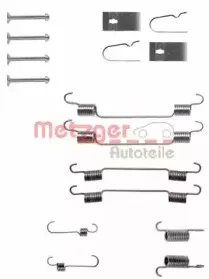 105-0722 METZGER Комплектующие, тормозная колодка