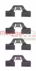 109-1211 METZGER Комплектующие, колодки дискового тормоза