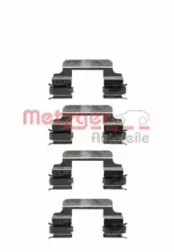 109-1231 METZGER Комплектующие, колодки дискового тормоза