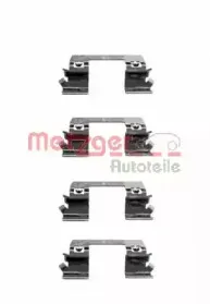 109-1234 METZGER Комплектующие, колодки дискового тормоза