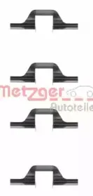 109-1263 METZGER Комплектующие, колодки дискового тормоза