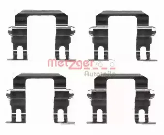 109-1275 METZGER Комплектующие, колодки дискового тормоза