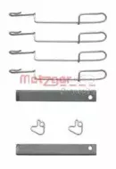 109-1280 METZGER Комплектующие, колодки дискового тормоза