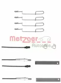 109-1280X METZGER Комплектующие, колодки дискового тормоза
