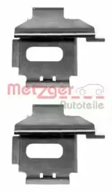 109-1283 METZGER Комплектующие, колодки дискового тормоза