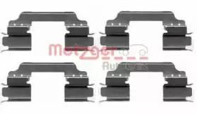 109-1649 METZGER Комплектующие, колодки дискового тормоза