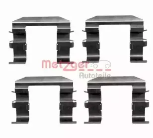 109-1664 METZGER Комплектующие, колодки дискового тормоза