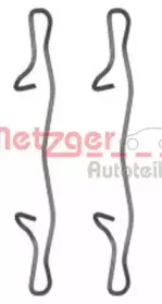 109-1755 METZGER Комплектующие, колодки дискового тормоза