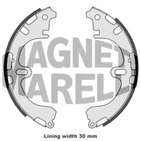 360219198317 MAGNETI MARELLI Тормозные колодки