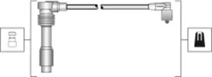 941318111294 MAGNETI MARELLI Комплект проводов зажигания