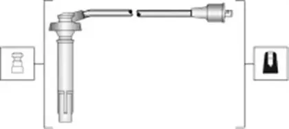 941318111310 MAGNETI MARELLI Комплект проводов зажигания