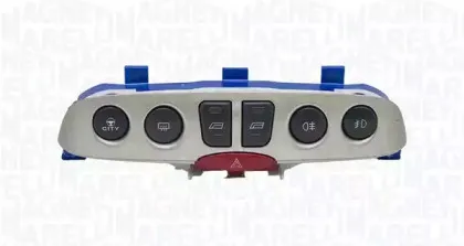 000049016010 MAGNETI MARELLI Выключатель, обогреватель заднего стекла